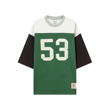 CHAMPION T-Shirt con Maniche a 3/4 Ispirazione Football da Uomo | Blue Express