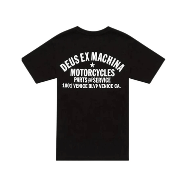 Deus Ex Machina Venice Address Tee | Blue Express