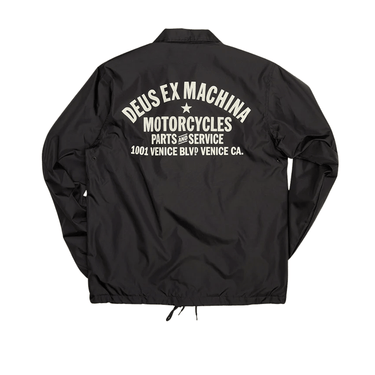 Deus Ex Machina Venice Coach Jacket | Blue Express