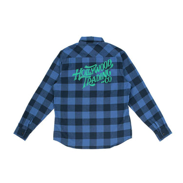 Hollywood Trading Company HOLLYWOOD CHECK SHIRT | Blue Express