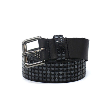 Hollywood Trading Company 5.000 METAL BLK STUDS BELT | Blue Express