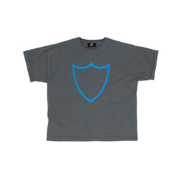 Hollywood Trading Company HTC PREMIUM BOXY SHIELD T-SHIRT | Blue Express