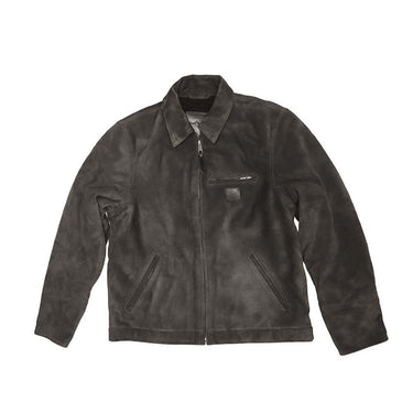 HTC LOS ANGELES HTC L.A. Terry Suede Jacket Anthracite | Blue Express