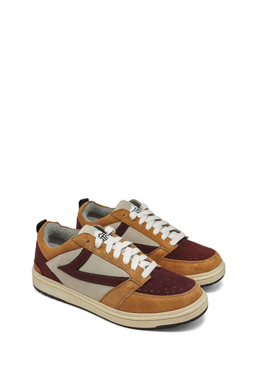 Hollywood Trading Company sneakers STARLIGHT SUEDE LOW MAN BROWN