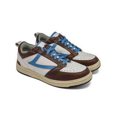 Hollywood Trading Company sneakers STARLIGHT COLOR SHIELD LOW MAN BROWN/BLUE