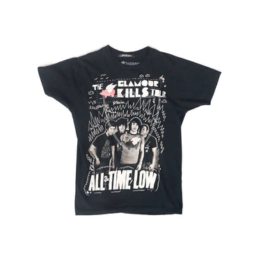 Hollywood Trading Company HTC VINTAGE ALL TIME LOW LUX T-SHIRT | Blue Express