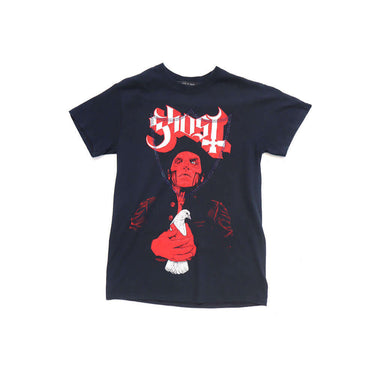 Hollywood Trading Company HTC VINTAGE GHOST LUX T-SHIRT BLACK/RED | Blue Express