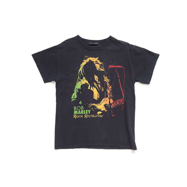 Hollywood Trading Company HTC VINTAGE BOB MARLEY LUX T-SHIRT MIX BLACK | Blue Express