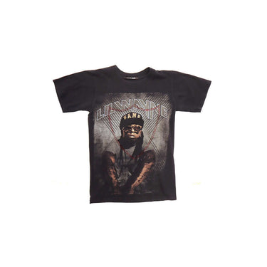 htc los angeles HTC VINTAGE LIL WAYNE STUDDED T-SHIRT MIX BLACK | Blue Express