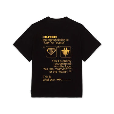 Iuter Iuter Sense Tee Black | Blue Express