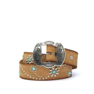 HTC LOS ANGELES CINTURE ROSAMOND COGNAC BELT