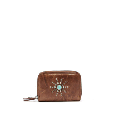 htc los angeles CLASSIC HTC SMALL ZIP WALLET COGNAC | Blue Express