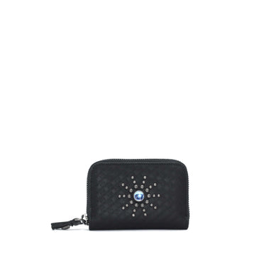 htc los angeles HTC STUDDED SMALL ZIP WALLET BLACK | Blue Express