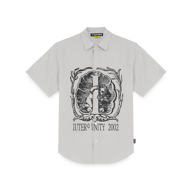 IUTER Mith regular s/s shirt Ice | Blue Express