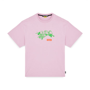 IUTER Never alone tee Palepink | Blue Express