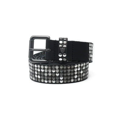 HTC LOS ANGELES CINTURE 5.000 STUDS BELT BLACK