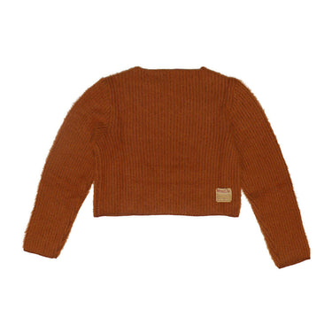htc los angeles RIBBED SWEATER WOMAN RUST | Blue Express