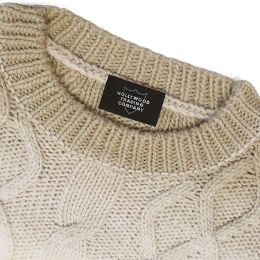 htc los angeles DESTROYED GRADIENT SWEATER MAN SMOKY BEIGE | Blue Express
