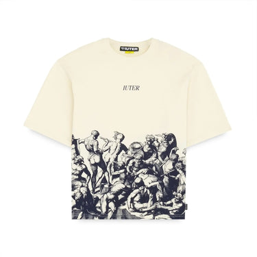 IUTER BATTLE REVERSE STITCH TEE T-Shirts IVORY | Blue Express
