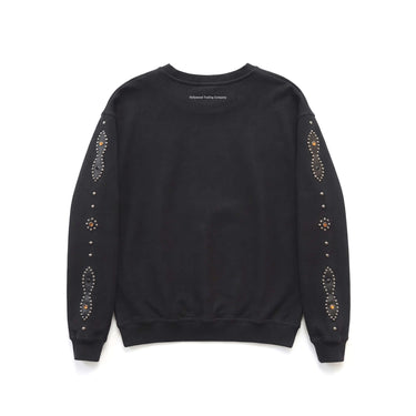 Hollywood Trading Company HTC UNISEX MOUSTACHE SWEATER BLACK | Blue Express