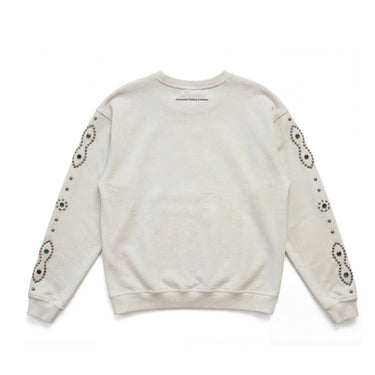 HTC UNISEX MOUSTACHE SWEATER OFF WHITE