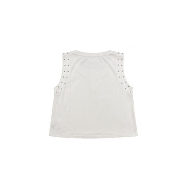 WOMAN STUDDED TANK TOP OFF