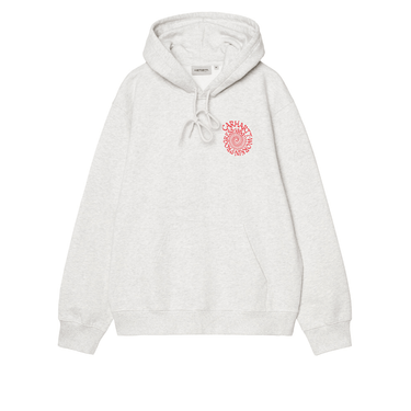 Carhartt WIP Spiral Hooded Sweater Ash Heather | Blue Express