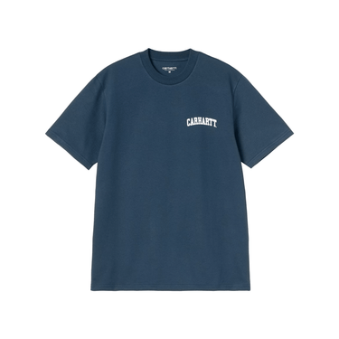 Carhartt WIP S/S University Script T-Shirt | Blue Express