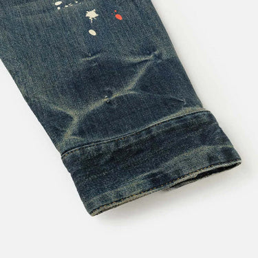 Evisu Splash Daicock Denim Jacket | Blue Express