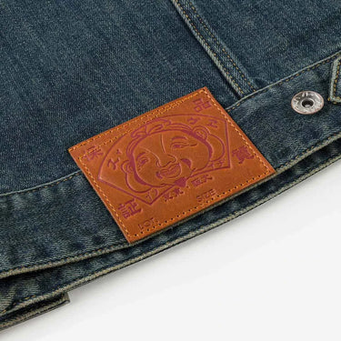 Evisu Splash Daicock Denim Jacket | Blue Express