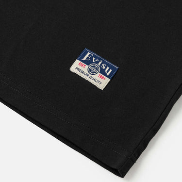 Evisu Angel Graffiti Slogan T-shirt | Blue Express