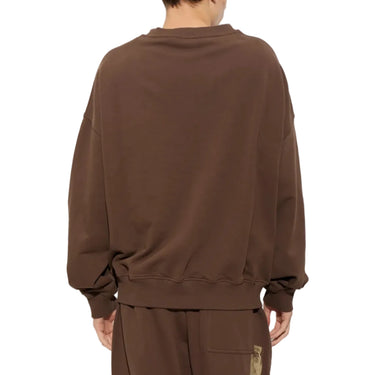 Brushed Palm Tree Loose Crew