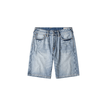 Evisu Daicock Spray Dye Denim Shorts | Blue Express