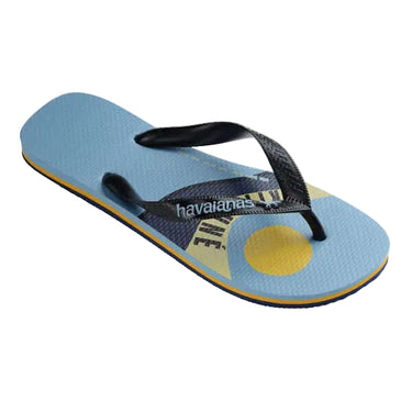 havaianas Havaianas Top Maison Kitsune Wave Flip Flops Lavender Blue | Blue Express