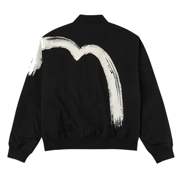 Evisu Daicock Print Bomber Jacket | Blue Express