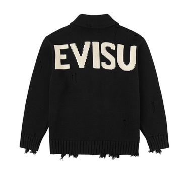 Evisu Cowichan Cardigan Jacket | Blue Express