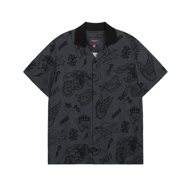 Deus Ex Machina Doodle Ss Shirt | Blue Express