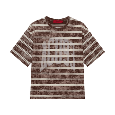 ACUPUNTURE ACID STRIPES T-SHIRT RANCH BROWN | Blue Express