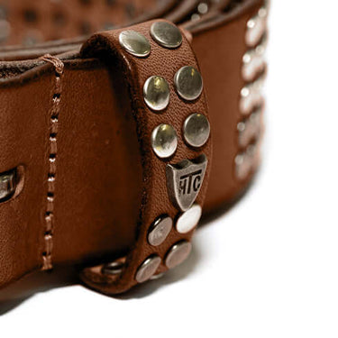 Hollywood Trading Company 5.000 studs belt natural | Blue Express