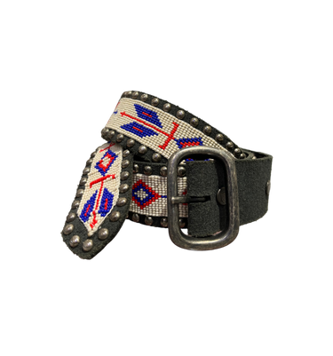 Hollywood Trading Company Arizona Belt White | Blue Express
