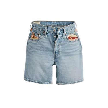 Levi's JEANS w' 501® Original High Rise Mid-thigh Jean Shorts