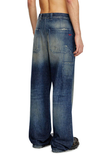 Diesel pantaloni Diesel Straight Jeans D-Livery 09j91