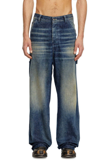 Diesel pantaloni Diesel Straight Jeans D-Livery 09j91