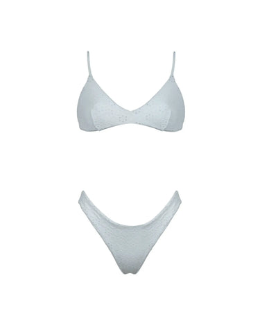 MATINÉE TINA MACRAMÈ BIANCO | Blue Express