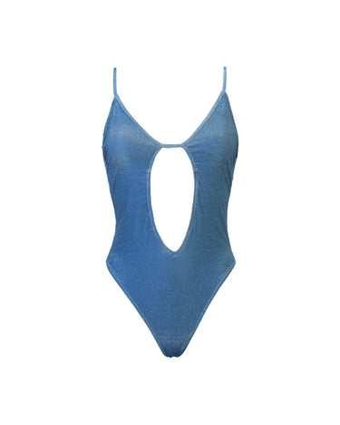 MATINÉE LILLY LUREX BLU | Blue Express