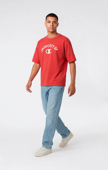 CHAMPION T-Shirt Girocollo Ispirazione College da Uomo | Blue Express