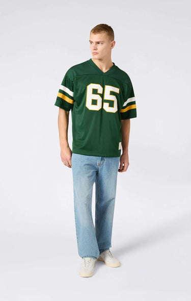 CHAMPION T-SHIRT T-Shirt con Scollo a V Ispirazione Football da Uomo