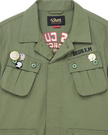 Deus Ex Machina Power Overshirt | Blue Express