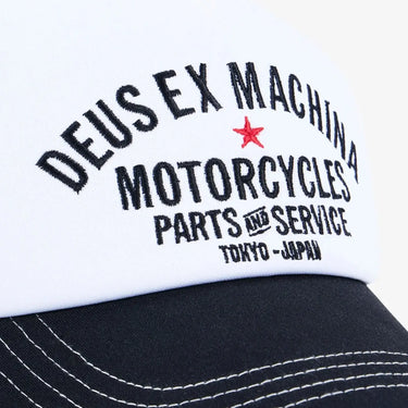 Deus Ex Machina Tokyo Original Address Trucker Cap | Blue Express