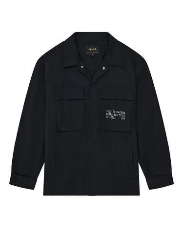 Deus Ex Machina Tommy Poplin Surf Shirt | Blue Express